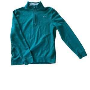 Vineyard Vines green knit quarter zip long sleeve Size Large